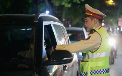 Hà Nội xử lý 1.267 trường hợp vi phạm nồng độ cồn trong 7 ngày