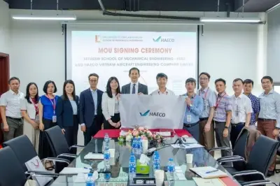 HAECO hợp tác Đại học Bách khoa Hà Nội đào tạo nhân lực hàng không