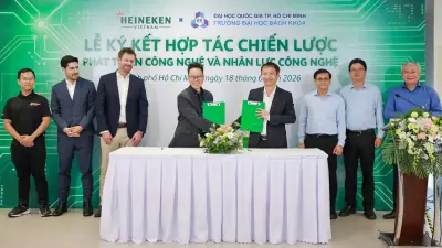 HEINEKEN và Đại học Bách Khoa hợp tác nghiên cứu robot hình người