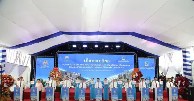 Hải Phòng khởi công khu nhà lưu trú 1.129 căn cho công nhân và chuyên gia