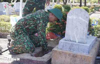 Hành trình tìm tên liệt sĩ giữa ngày hè nắng nóng
