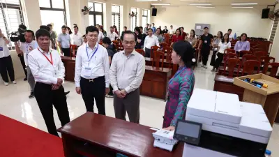 Điểm thi THPT Nguyễn Du - Thanh Oai sẵn sàng cho kỳ thi tốt nghiệp 2026