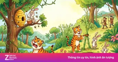 Kể chuyện cho bé: Thỏ thông minh vượt bẫy hổ hung dữ