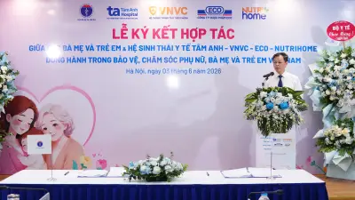Ký kết hợp tác nâng cao chất lượng chăm sóc sức khỏe phụ nữ và trẻ em