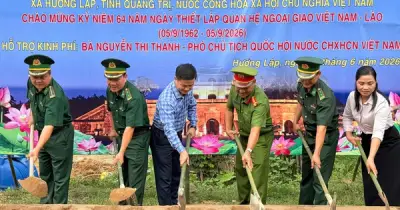 Khởi công 5 căn nhà 'Nghĩa tình biên giới Việt Nam - Lào' tại Quảng Trị và Savannakhet