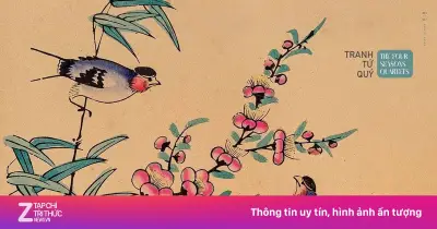 Khám phá di sản qua dòng tranh tứ bình trong sách tái bản của Bảo tàng Mỹ thuật Việt Nam