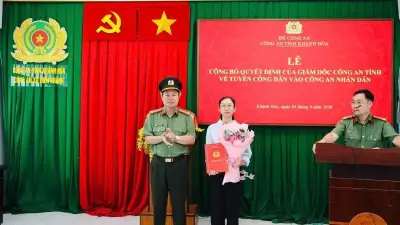 Khánh Hòa: Tuyển dụng thân nhân liệt sĩ công an vào lực lượng