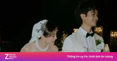 Lan Thy và nhạc trưởng Dustin Tiêu tổ chức lễ cưới kín đáo, xúc động rơi nước mắt