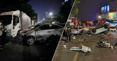 Loạt ô tô mất lái tông liên hoàn ở Hà Nội: Điểm chung đáng sợ