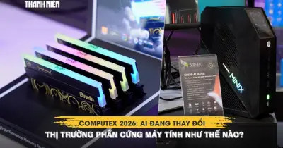 MINIX, Biwin và Klevv ra mắt sản phẩm AI mới tại Computex 2026