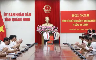 Ông Hồ Quang Huy được bổ nhiệm làm Giám đốc Sở Công Thương Quảng Ninh