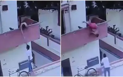Ngã từ ban công vì cố mua kem: Sự việc hy hữu ở Ấn Độ