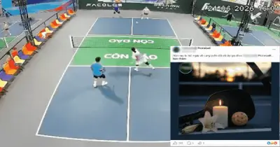 Người đàn ông tử vong khi chơi pickleball: Sân đấu gửi thông báo nghẹn lòng