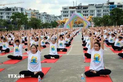 Ngày Quốc tế Yoga lan tỏa lối sống khỏe mạnh, cân bằng và tích cực