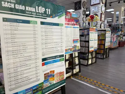NXB Giáo dục Việt Nam công bố bảng giá sách giáo khoa từ lớp 1 đến lớp 12