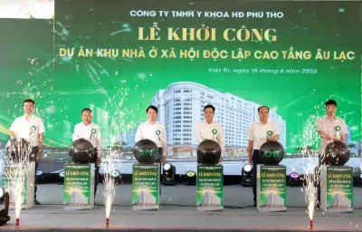 Phú Thọ khởi công dự án nhà ở xã hội hơn 633 tỷ đồng