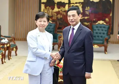 Phó Thủ tướng Phan Văn Giang tiếp Phó Tổng Thư ký LHQ phụ trách giải trừ quân bị