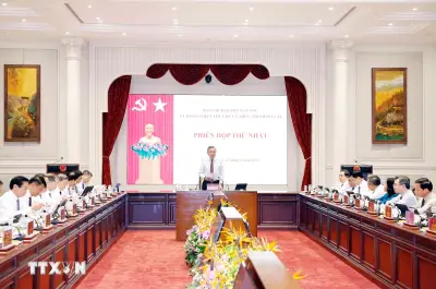 Phiên họp đầu tiên của Ban Chỉ đạo Trung ương về cải cách thể chế và pháp luật