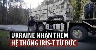 Phòng không Ukraine nhận thêm tổ hợp IRIS-T từ Đức