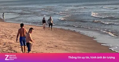 Phát hiện thi thể nam giới trôi dạt vào bờ biển Đá Nhảy, Quảng Trị