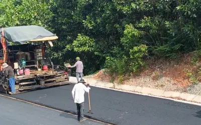 Quốc lộ 14E tăng tốc thi công trước mùa mưa bão