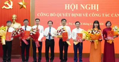 Quảng Trị luân chuyển 8 bí thư đảng ủy xã sau sắp xếp hành chính