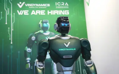 Robot hình người Dyno của VinDynamics ra mắt tại ICRA 2026 và Computex 2026