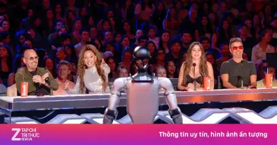 Robot Trung Quốc gây sốt trên sân khấu America's Got Talent