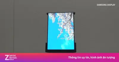 Samsung có thể ra mắt điện thoại màn hình cuộn vào năm 2028