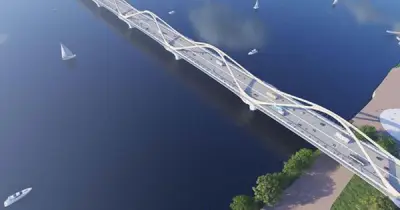 Siêu cầu Trần Hưng Đạo 16.000 tỷ đồng nối phố cổ với Long Biên sau 8 tháng thi công