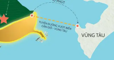 Siêu dự án 93.000 tỷ đồng: Cần Giờ - Vũng Tàu chỉ còn 10 phút di chuyển