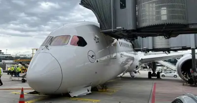 Sập càng đáp trước máy bay Boeing 787 tại Frankfurt, nhiều người bị thương