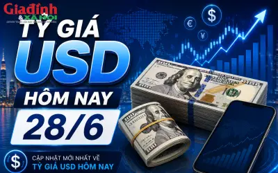 Tỷ giá USD hôm nay 28/6: Đồng đô la Mỹ ổn định, khối ngân hàng thị trường cho đến hạ nhiệt