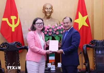 Thúc đẩy hợp tác nghiên cứu chung tâm cỡ toàn cầu Việt Nam-Ireland