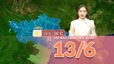 Thời tiết hôm nay: Bắc Bộ nắng nóng, chiều tối mưa dông; Trung Bộ nắng gay gắt