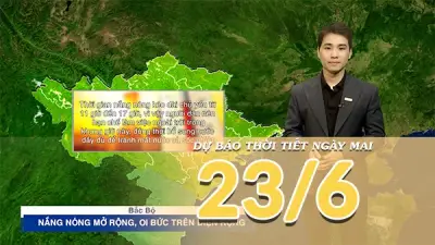 Thời tiết hôm nay và ngày mai: Bắc Bộ nắng nóng gay gắt, Trung Bộ đặc biệt nóng
