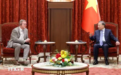 Tổng Bí thư, Chủ tịch nước Tô Lâm tiếp Phó Chủ tịch Quốc hội CHLB Đức