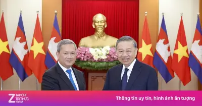 Tổng Bí thư, Chủ tịch nước Tô Lâm tiếp Thủ tướng Campuchia Hun Manet