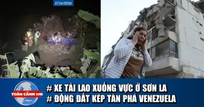 Toàn cảnh 17h: Xe tải lao vực Sơn La, động đất Venezuela, cầu Rạch Tôm mới 500 tỉ