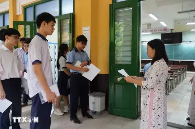 TP.HCM công bố điểm chuẩn lớp 10 công lập năm 2025-2026
