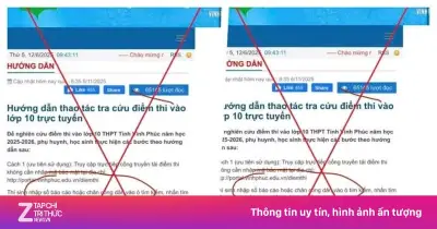 Tra cứu điểm thi lớp 10: Cảnh giác chiêu lừa mất tiền oan