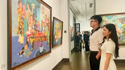 Triển lãm 'Những ngày thảnh thơi' tưởng nhớ 3 năm ngày mất họa sĩ Trần Nguyên Dũng