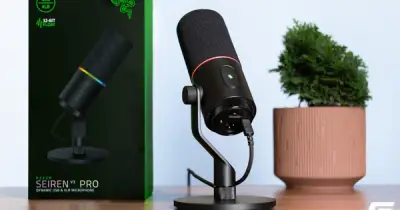 Trên tay Razer Seiren V3 Pro: Micro XLR đầu tiên chuẩn studio của Razer