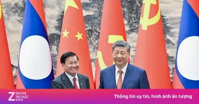 Trung Quốc và Lào nâng cấp quan hệ lên tầm cao mới