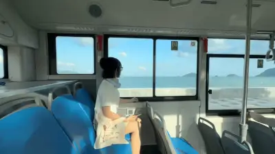 Tuyến xe buýt điện 173 Côn Đảo: Hành trình ven biển đẹp như Nhật Bản