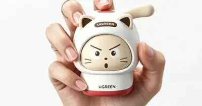 Ugreen ra mắt củ sạc hình mèo dễ thương, công suất 45W, giá chỉ 329.000 đồng