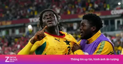 Video bàn thắng ở những phút cuối giúp Ghana giành chiến thắng kịch tính