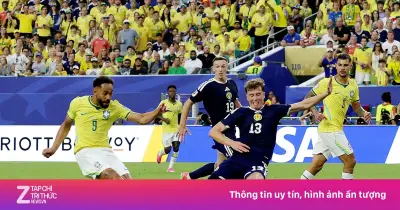 Video Cunha nâng tỷ số lên 3-0 cho Brazil trước Paraguay