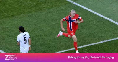 Video: Haaland 'cắt mặt' mở tỷ số cho Na Uy