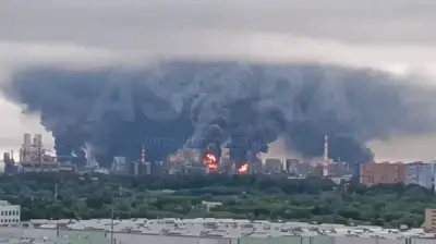 Video Nga tố Ukraine tập kích nhà máy lọc dầu Moscow